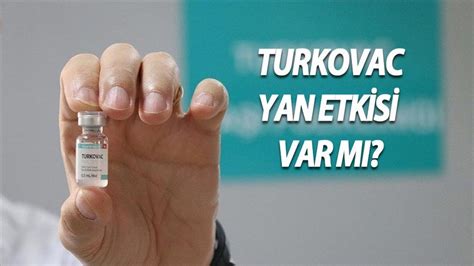 Turkovac aşı yan etkileri